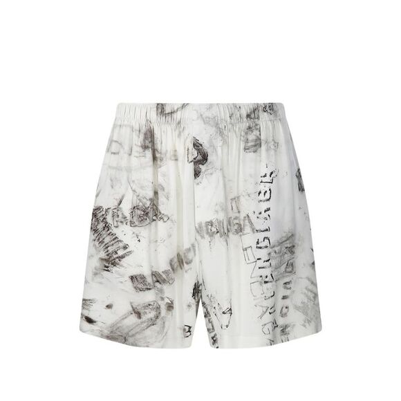 Balenciaga Grey Shorts - Track & Running Shorts Men